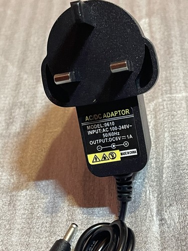 Dc adapter ladegerät - 6v,